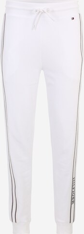 Effilé Pantalon TOMMY HILFIGER en blanc : devant