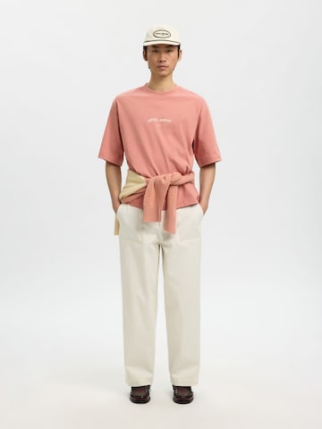 Maglietta 'SLHLiam' di SELECTED in rosa