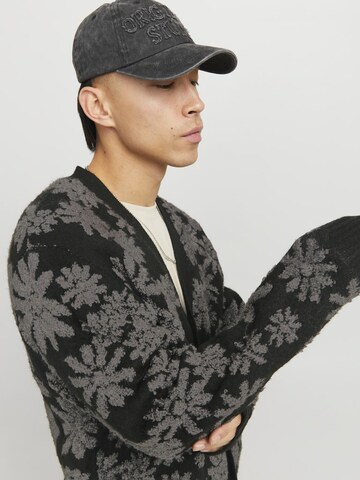 JACK & JONES Gebreid vest in Grijs