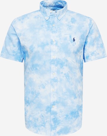 Polo Ralph Lauren Slim fit Overhemd in Blauw: voorkant