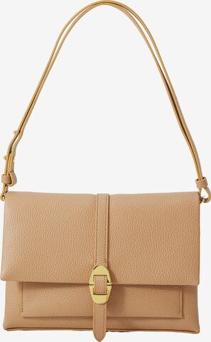 Coccinelle Crossbody Bag 'Dorian' in Beige: front