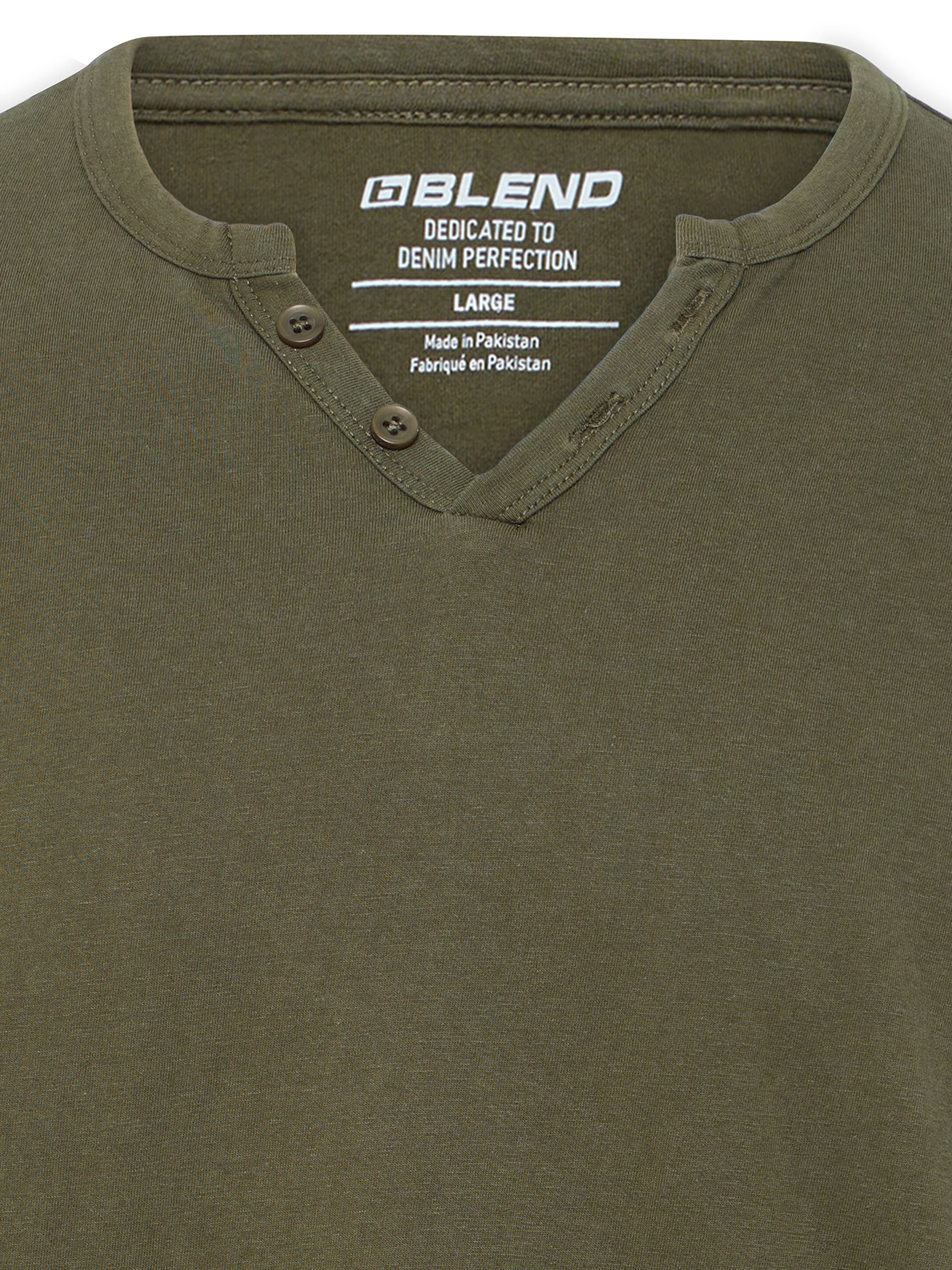 BLEND Shirt 'BHKONSTANTIN' in Green