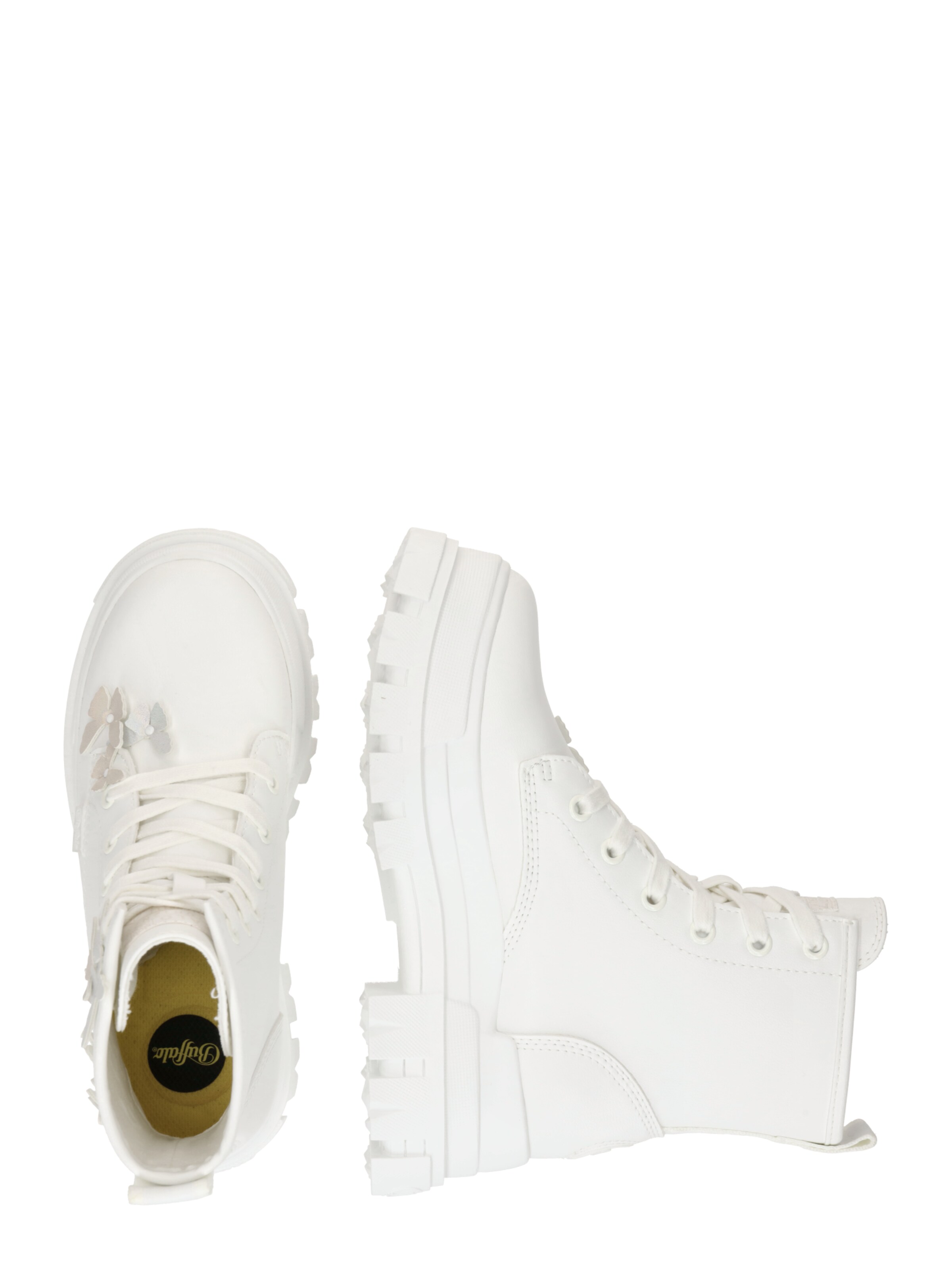 BUFFALO Stiefelette 'Aspha' in Weiß