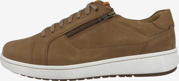 JOSEF SEIBEL Athletic Lace-Up Shoes 'David' in Brown