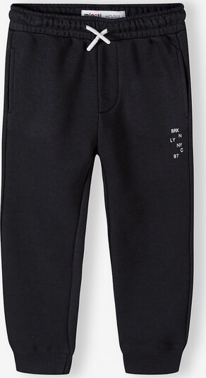 Pantaloni MINOTI pe negru / alb, Vizualizare produs