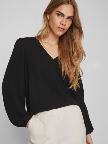 VILA - Sujeción media Blusa 'Surashil' en negro