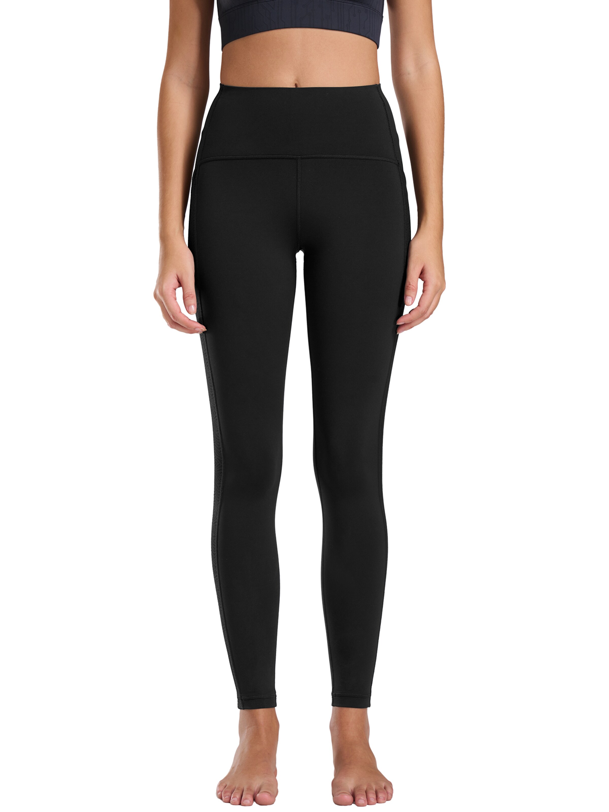 Yvette Regular Leggings in Black
