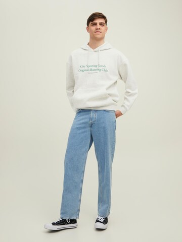 Felpa 'Brink City' di JACK & JONES in bianco