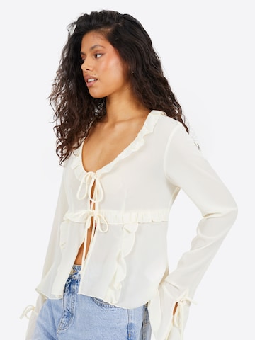 BRAVE SOUL Blouse in Wit