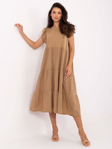 Madnezz House Kleid in Beige