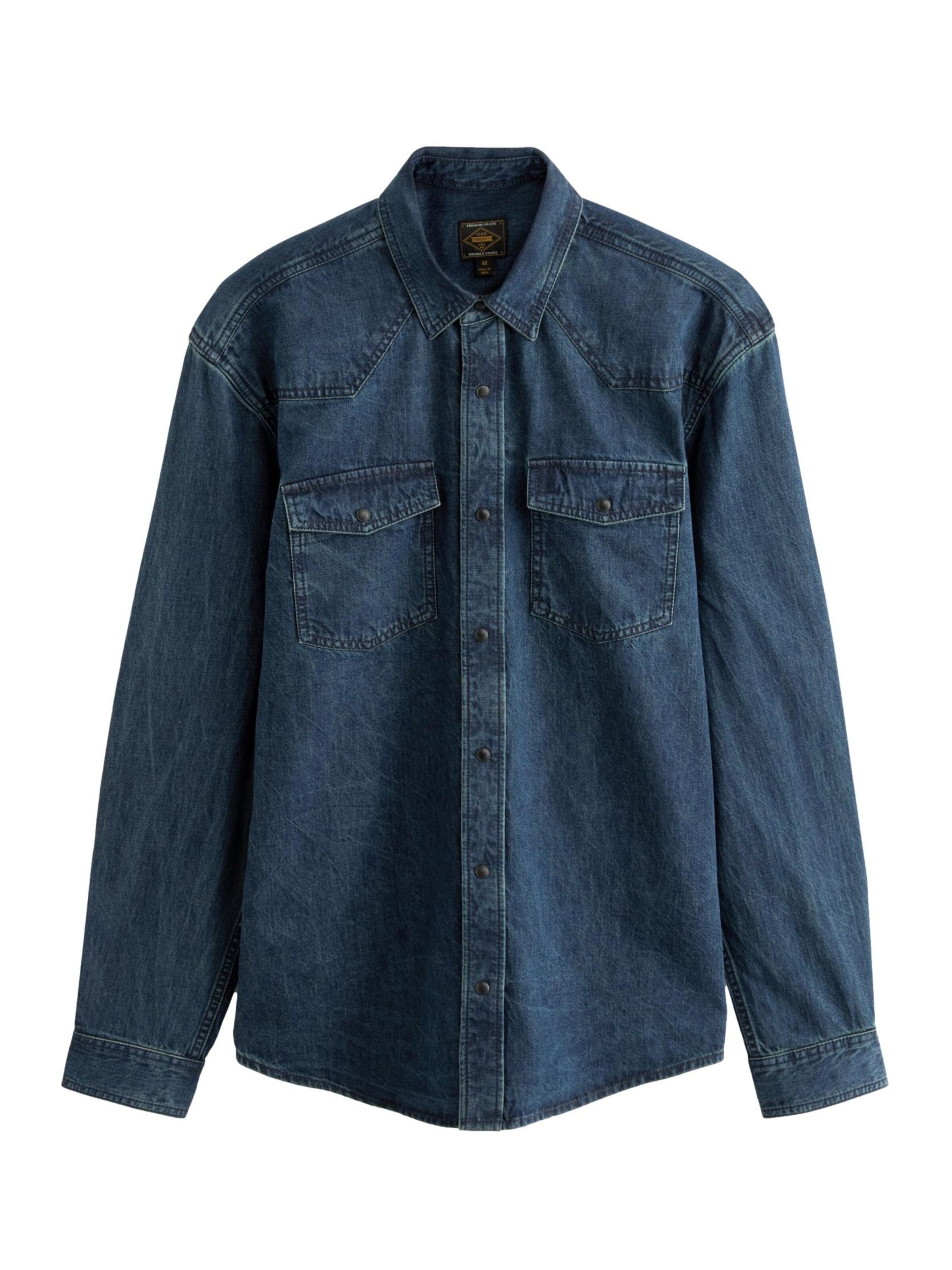 Next Regular Fit Paita värissä sininen: etupuoli