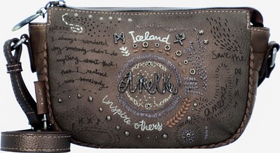 Anekke Umhängetasche 'Iceland' in beige / royalblau / mokka / silbergrau / weiß, Produktansicht