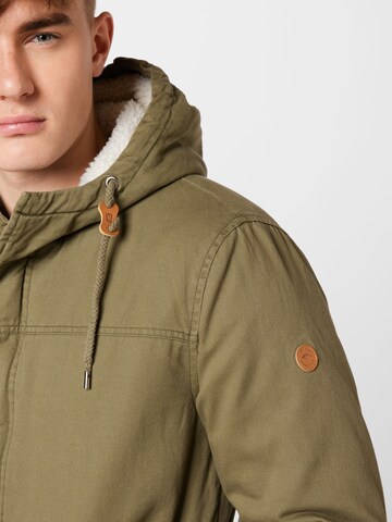 INDICODE JEANS Between-Season Jacket 'Carey' in Green