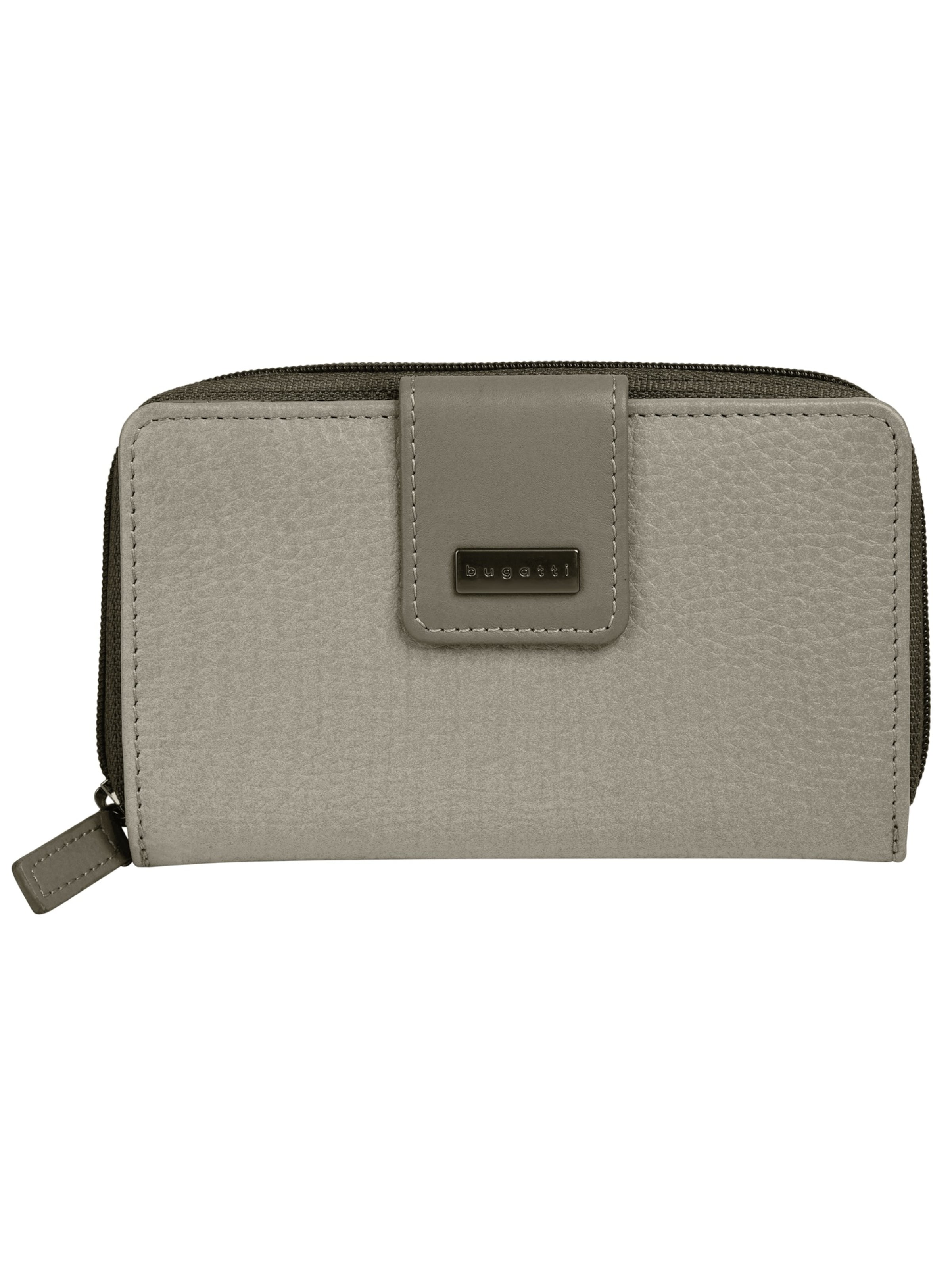 Porte-monnaies bugatti en gris : devant