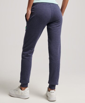 Superdry Tapered Hose 'Cali' in Blau