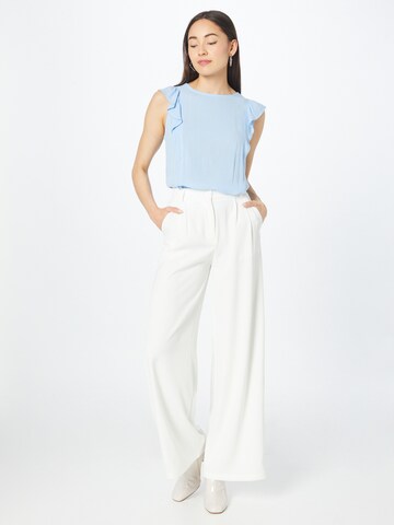 Haut 'MARRAKECH' ICHI en bleu