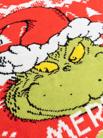 The Grinch Sweater 'Weihnachtspullover Merry Grinchmas' in Red