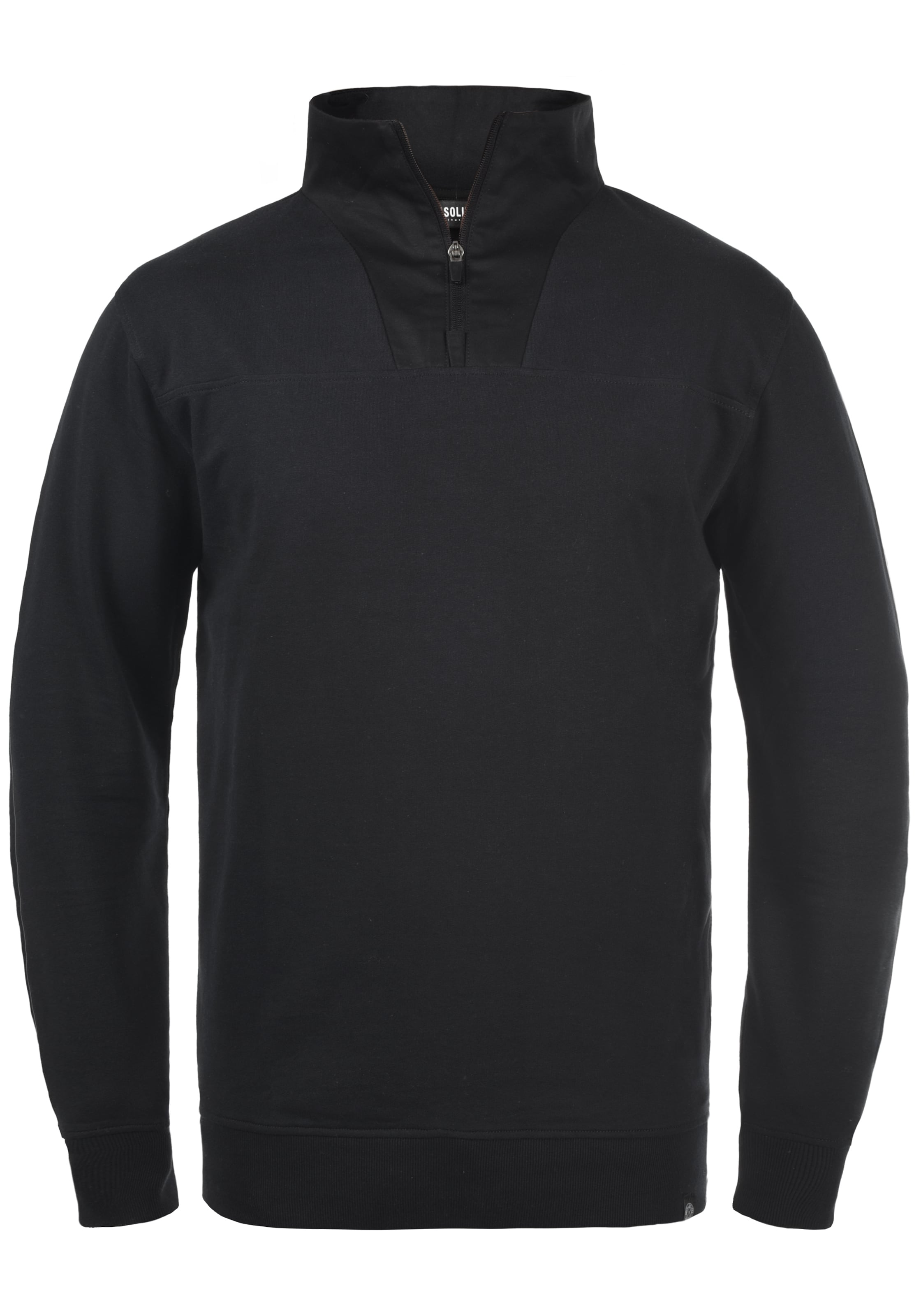 !Solid - Sweatshirt 'Jorke' em preto: frente