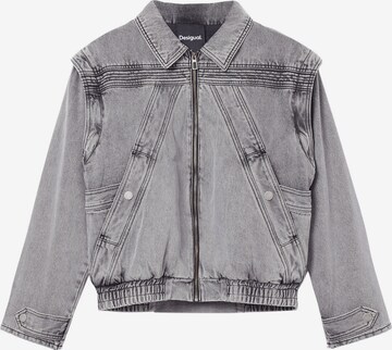 Desigual Between-Season Jacket in Grey: front