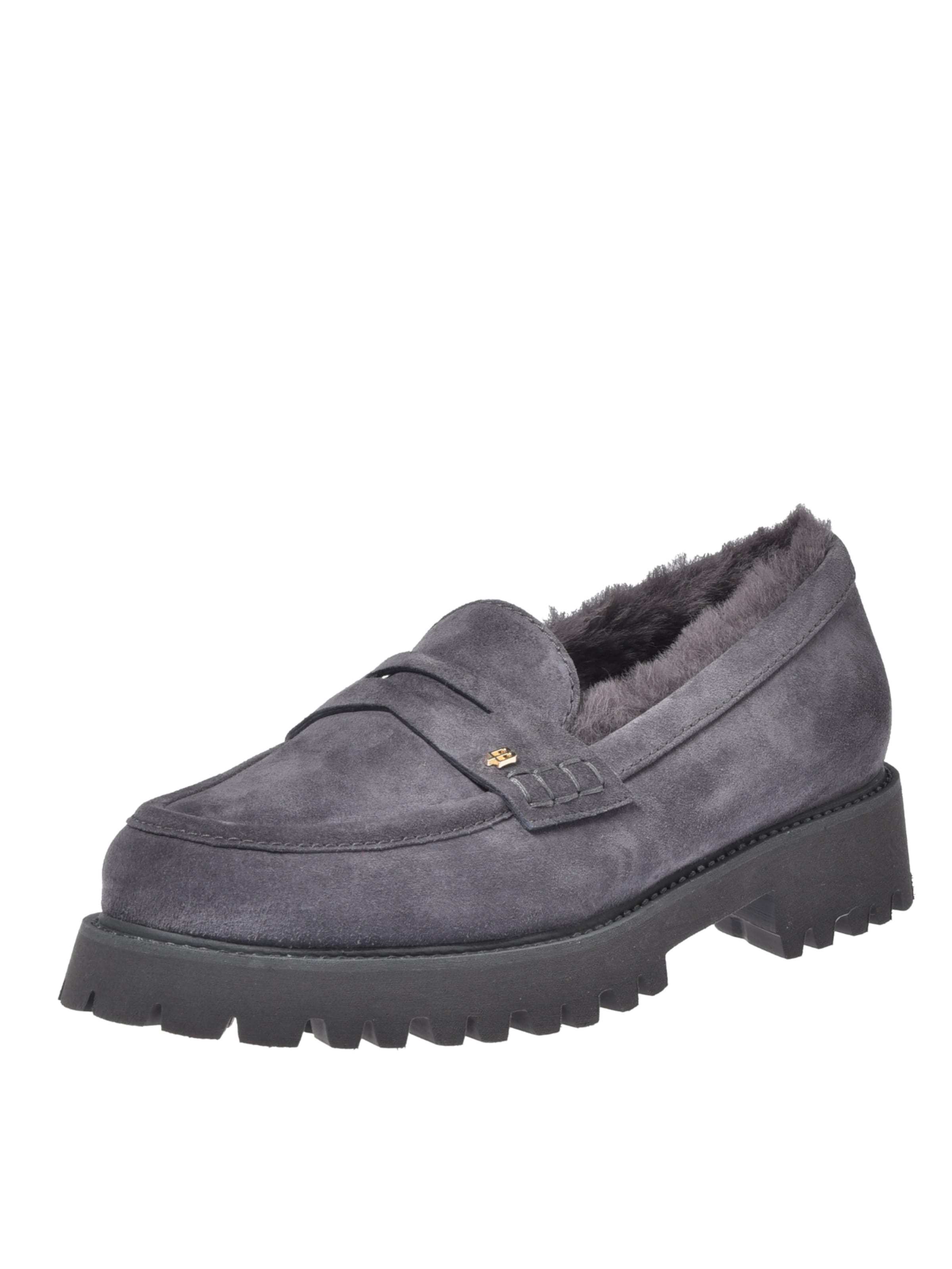 BALDININI Mocassins in Grijs: voorkant