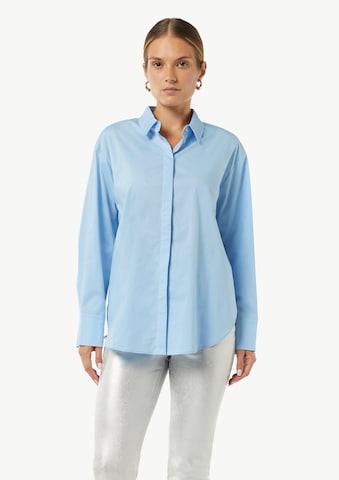 COMMA Blouse in Blue: front