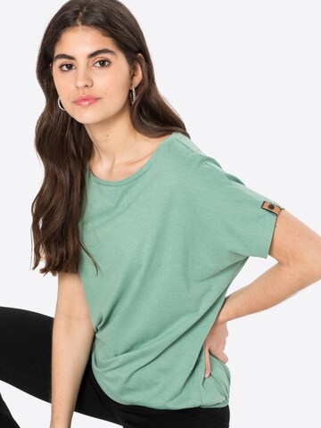 Fli Papigu Shirt 'Jacky Cola' in Green