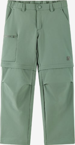 Reima Regular Weatherproof pants ' Surina ' in Green: front