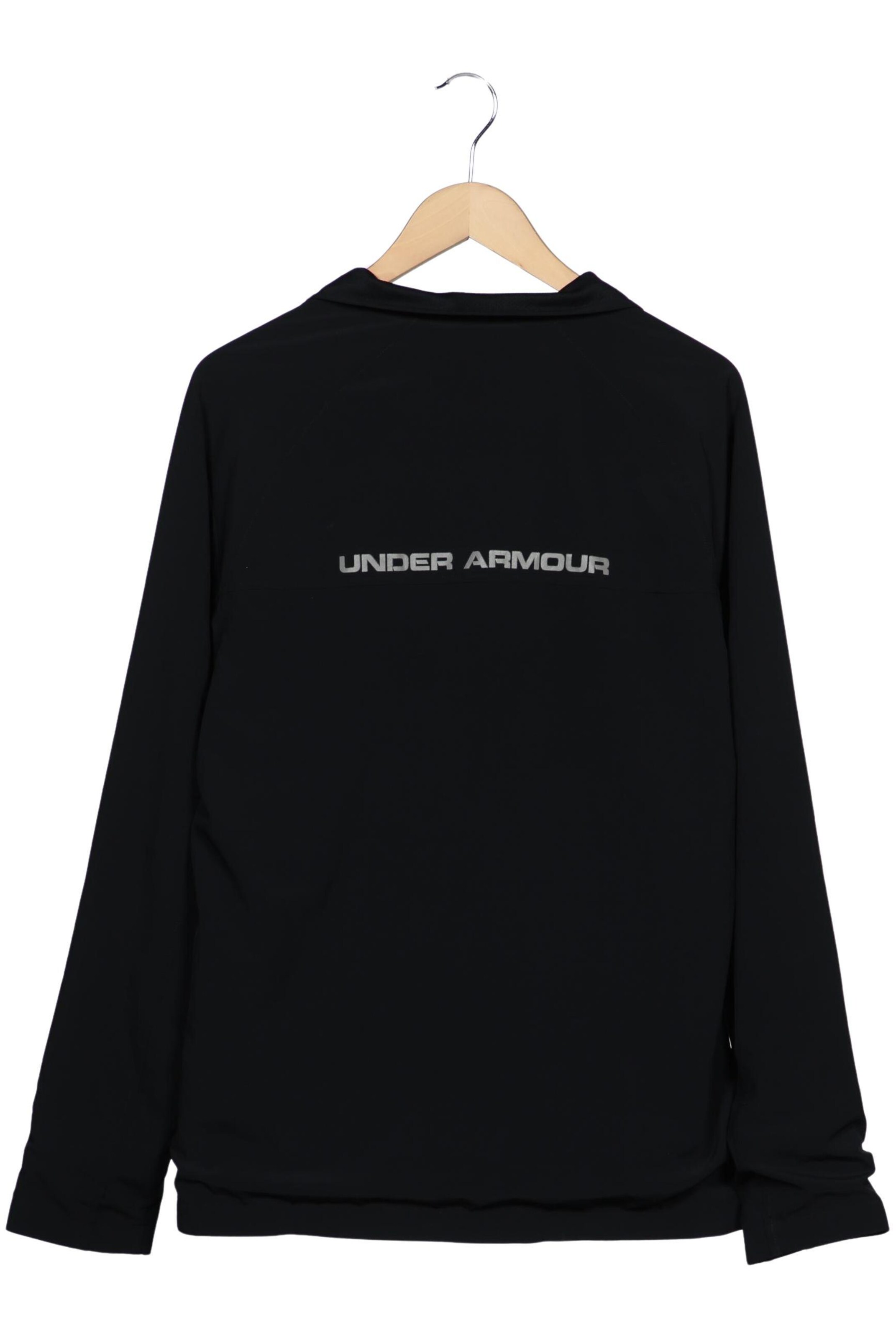UNDER ARMOUR Jacke L in Schwarz