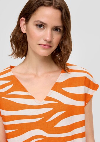 s.Oliver T-shirt i orange