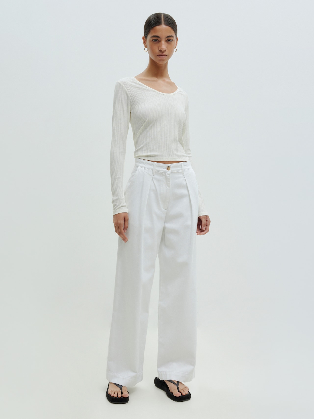 EDITED Produkte Shirt 'Xofia' weiß