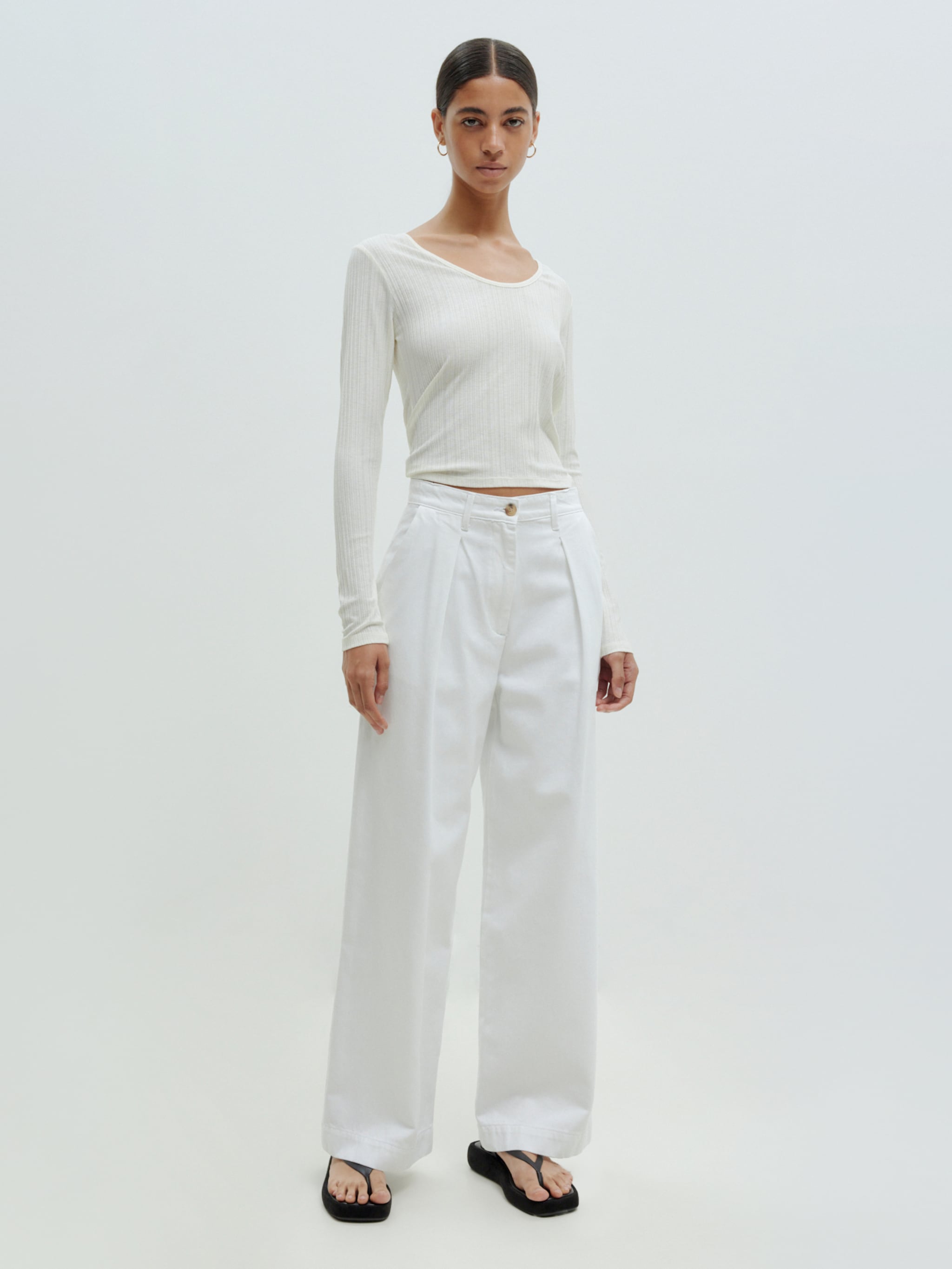 EDITED Produkte Shirt 'Xofia' weiß