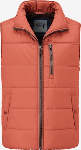 S4 Jackets Vest in Orange: front