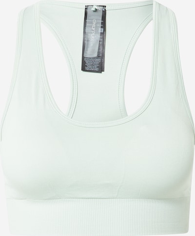 ONLY PLAY Soutien-gorge de sport 'Daisy' en vert pastel / blanc, Vue avec produit