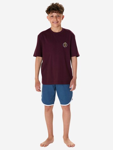 Pyjama ' Teens Nightwear ' SCHIESSER en bleu : devant