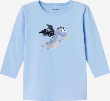 T-Shirt 'DOLYN' NAME IT en bleu : devant