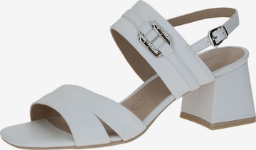 CAPRICE Sandale in Weiß: Vorderseite