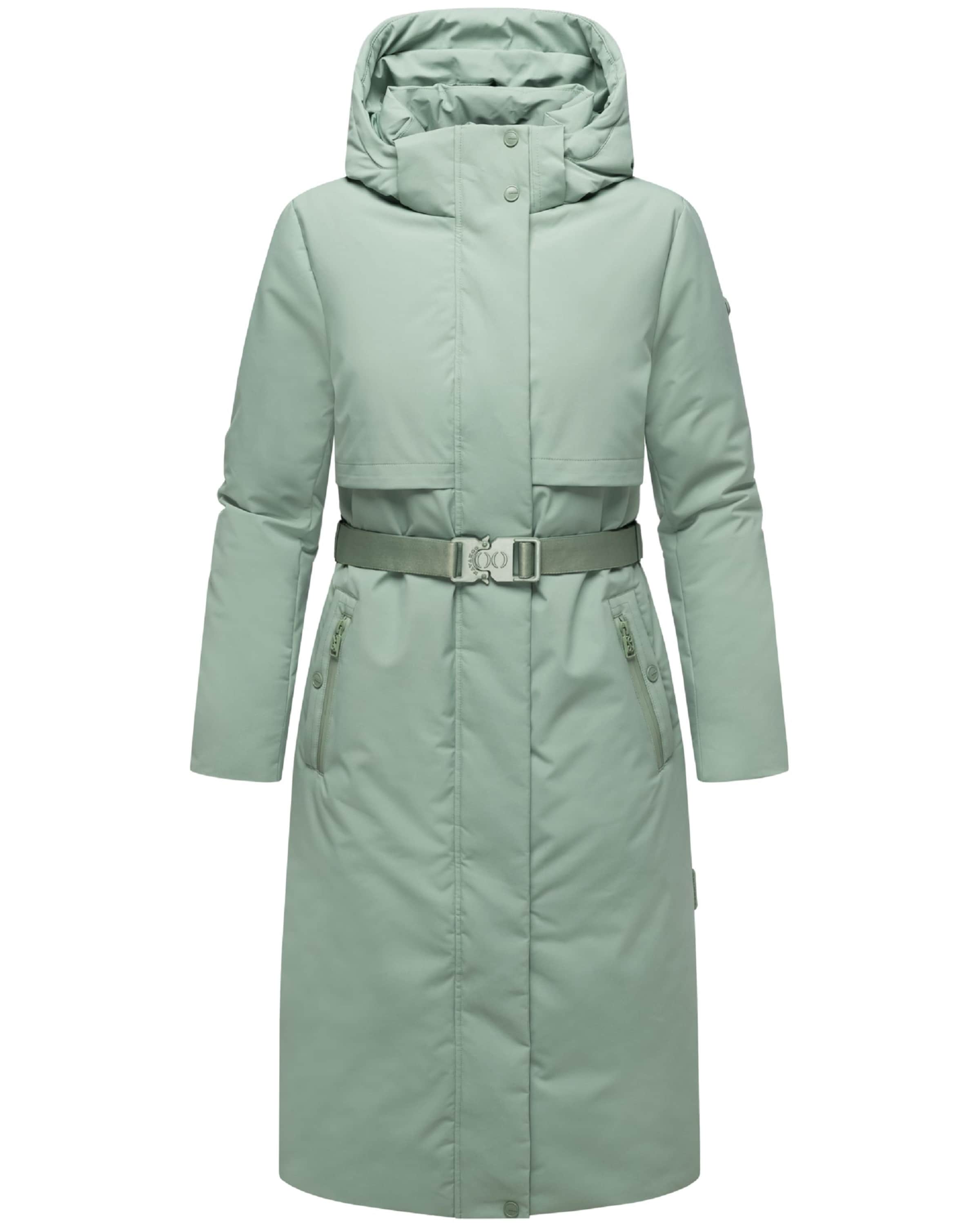 NAVAHOO Funkčný kabát 'Waldbummler 14' - Zelená: predná strana