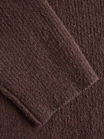 JACK & JONES Sweater 'Wesley' in Brown