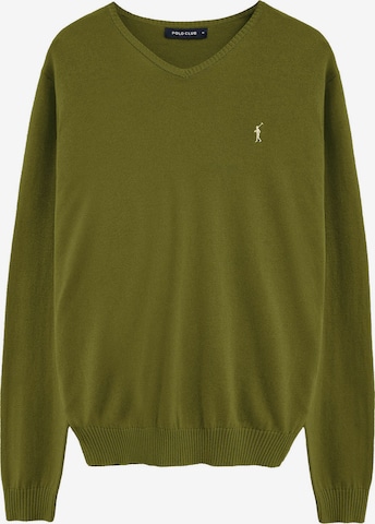 Polo Club Pullover 'Rigby Go' in Grün: Vorderseite