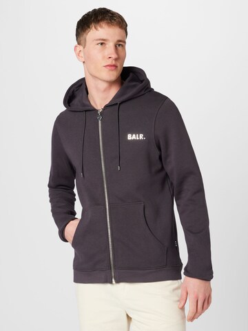 BALR. Sweat jacket 'Q-Series' in Grey: front