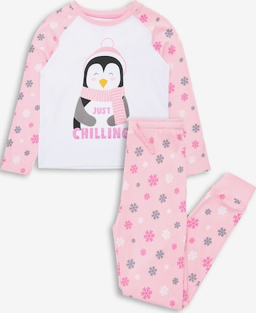Threadgirls Pajamas 'Snuggle' in Pink: front