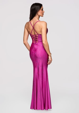 Robe de soirée Ombre en rose