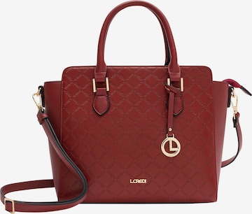L.CREDI Handbag 'Filiberta' in Red: front