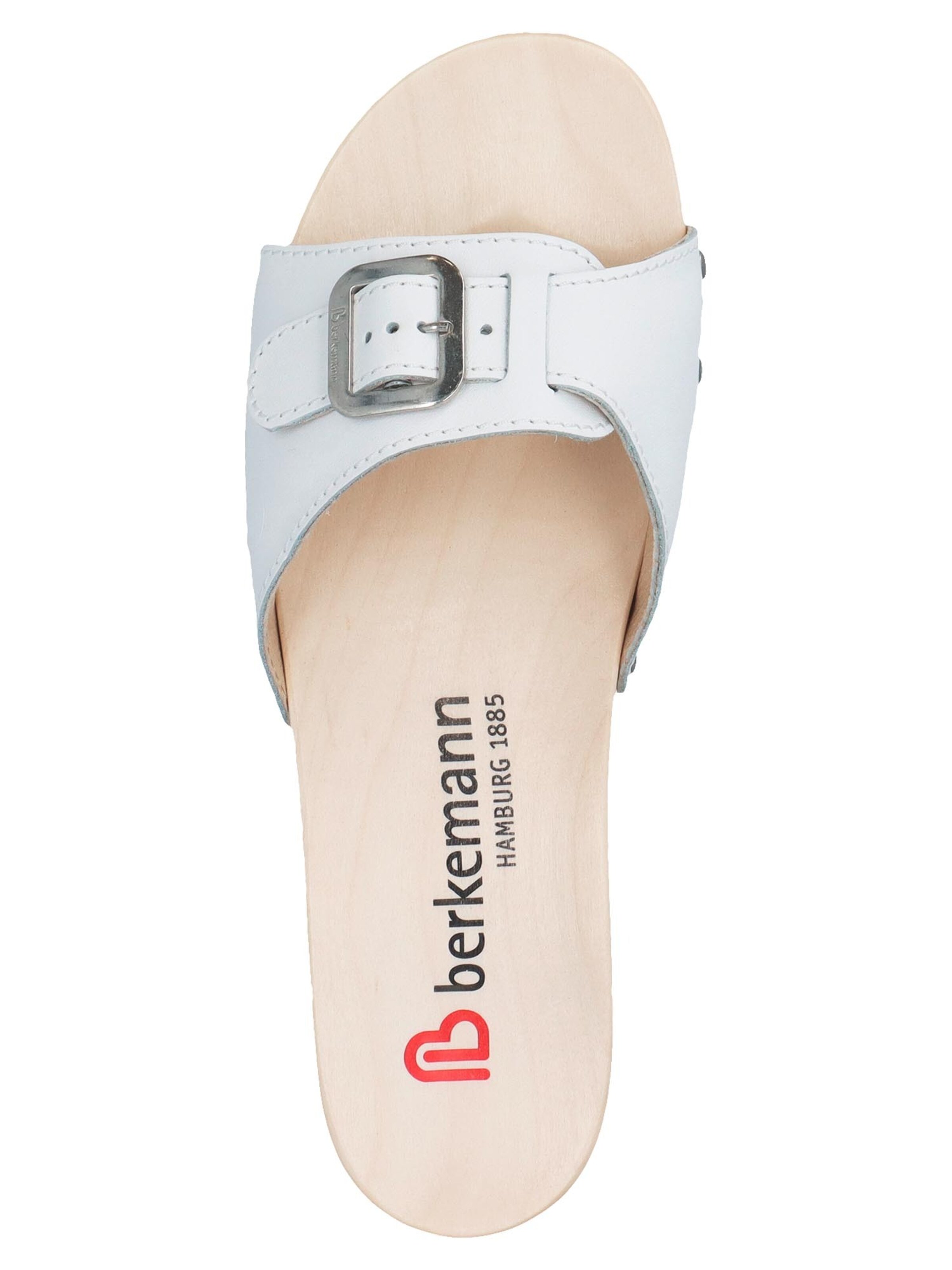 BERKEMANN Mules 'Hamburg' in White