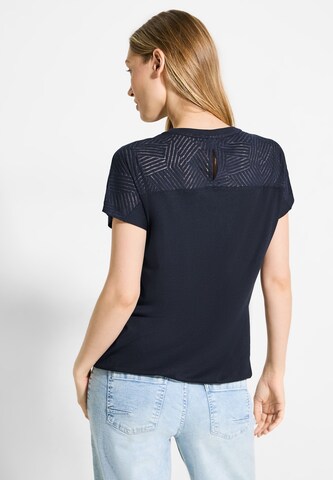 CECIL T-Shirt in Blau