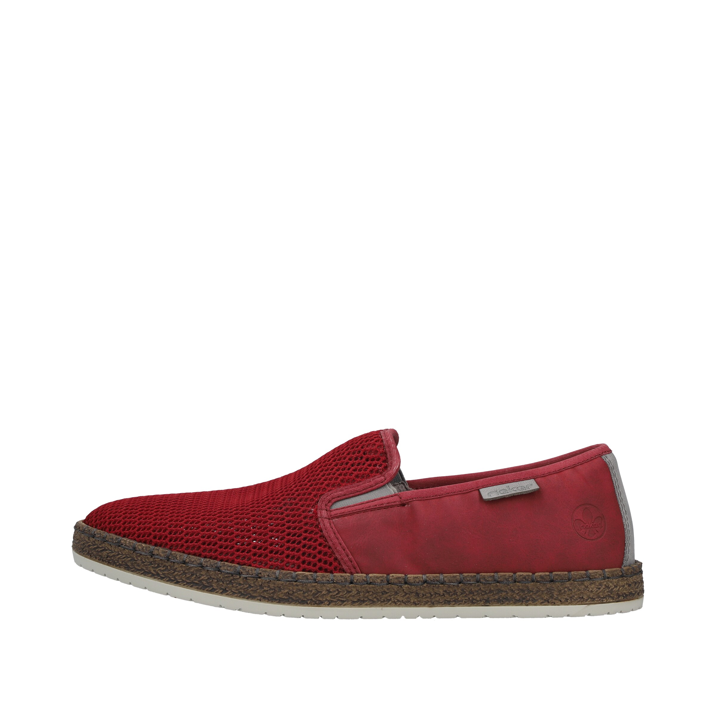 Chaussure basse 'B5265' Rieker en rouge