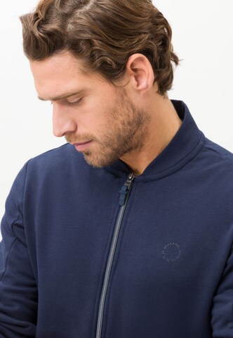 BRAX Sweatjacke 'San Diego' in Blau