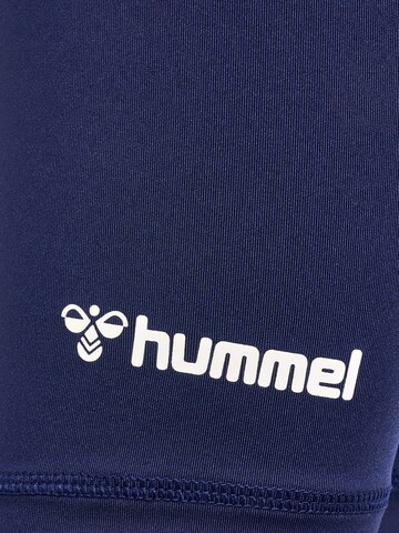 Hummel Skinny Sports trousers 'Essential' in Blue