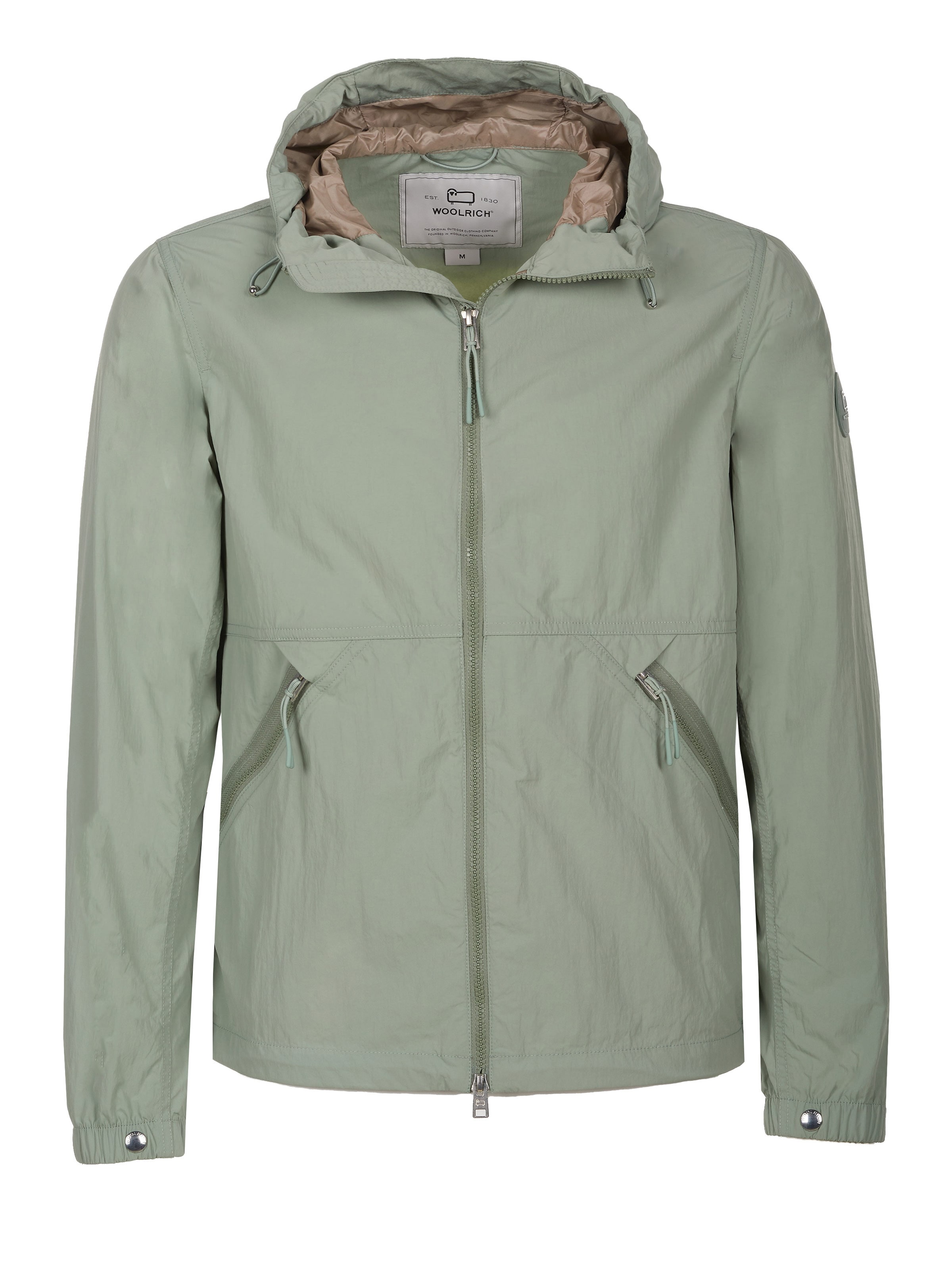 Woolrich Between-Season Jacket 'Woolrich Jacke' in Green