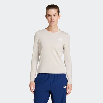 ADIDAS PERFORMANCE - Camiseta funcional 'Essentials' en gris: frente